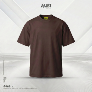 Premium Solid Drop Shoulder - (Brown)