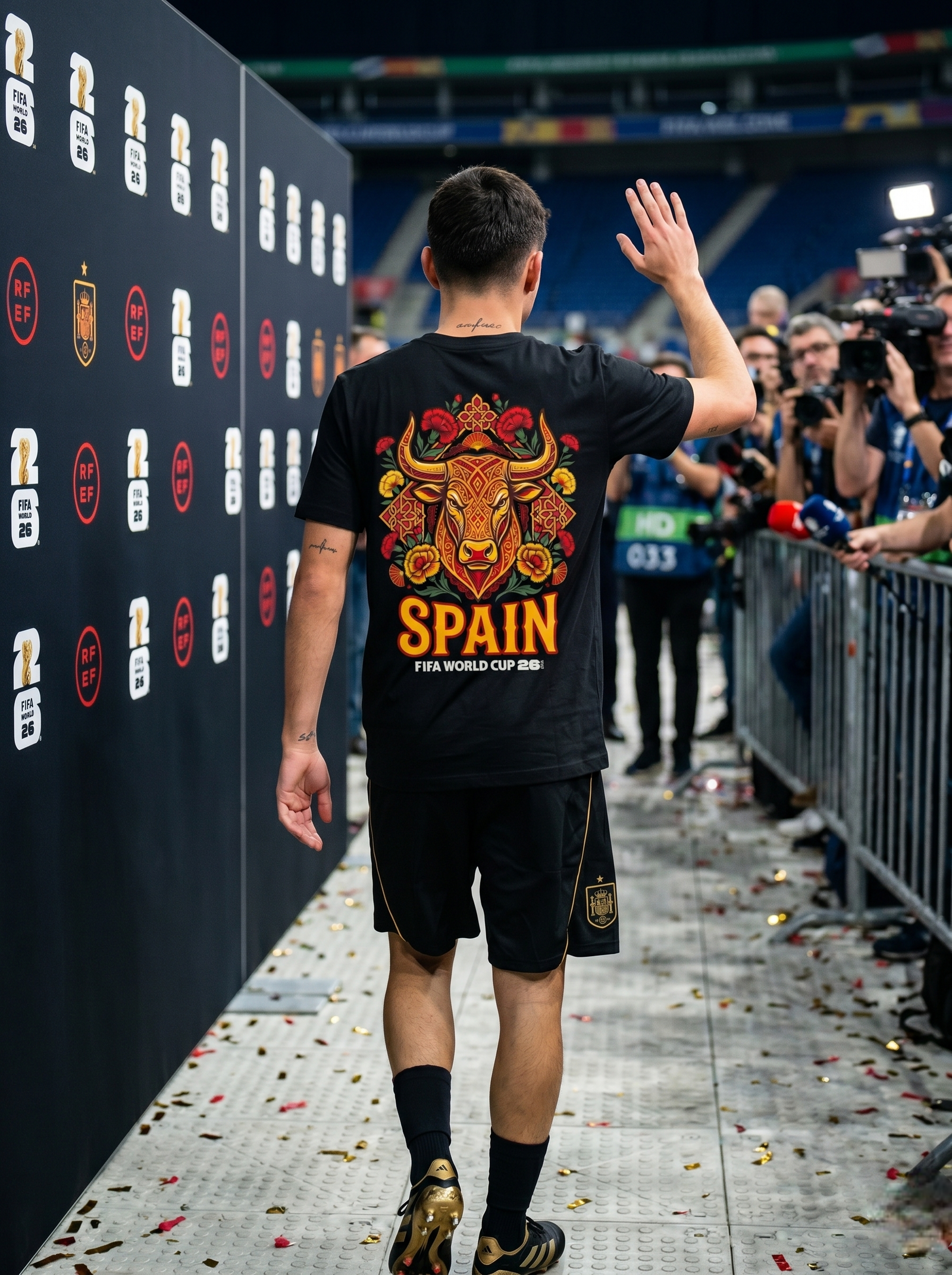 FIFA World Cup 2026 Spain Rally T-Shirt - Unisex - Image 2